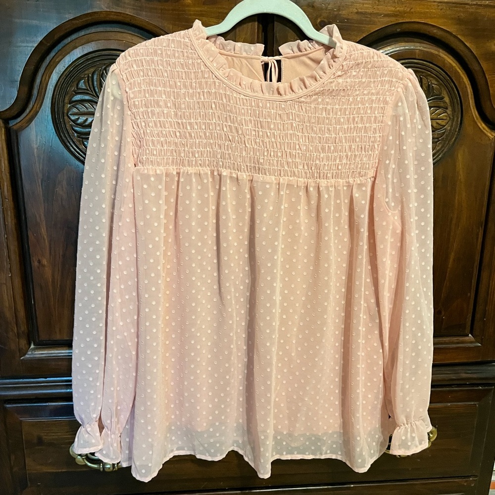 Pink Summer Breezy Top